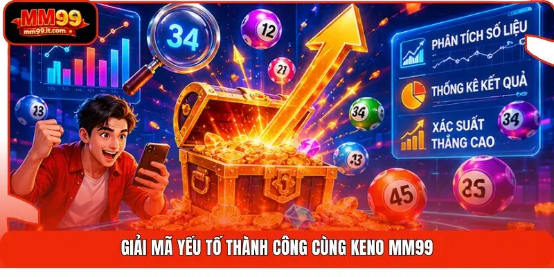 Keno MM99 | Quay Số 5 Phút - Trúng Đến 1000X - Cực Hấp Dẫn 2 Giải mã yếu tố thành công cùng Keno MM99