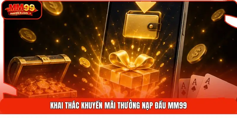 Khai thác khuyến mãi thưởng nạp đầu MM99