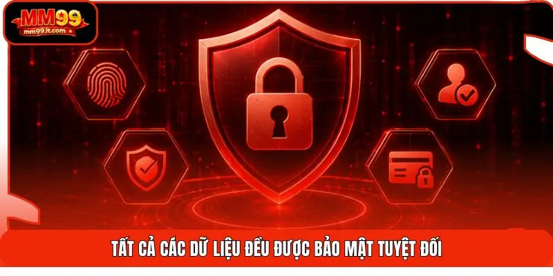 Tất cả các dữ liệu đều được bảo mật tuyệt đối